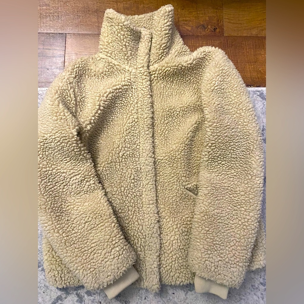 LOGG teddy faux fur jacket